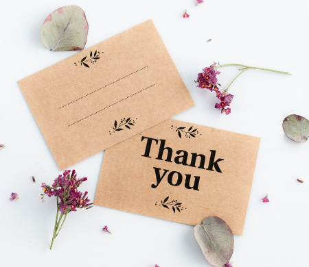 Carte avec un Message pour Mariages