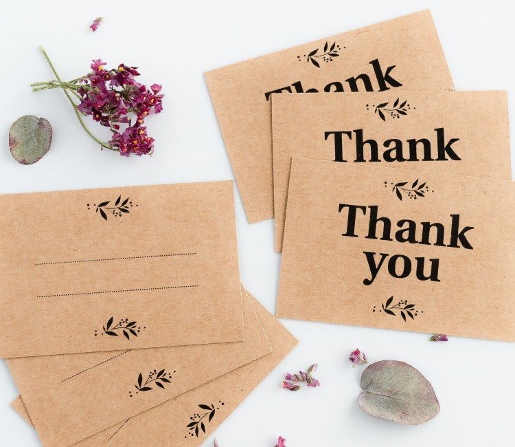 Carte avec un Message pour Mariages
