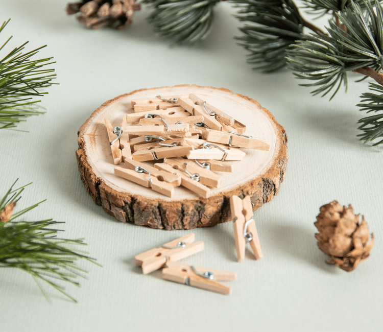 Pinces en bois mini Pinces en bois mini