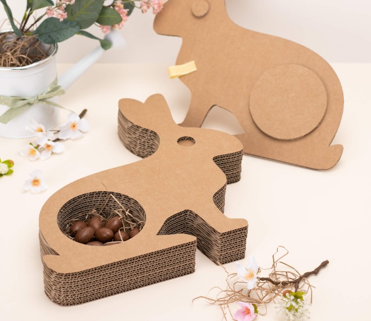 Lapin en Carton décoratif Lapin en Carton décoratif