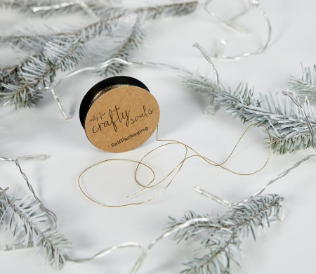 Ficelle dorée pour cadeaux
