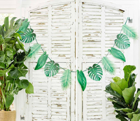 Guirlande motif tropical