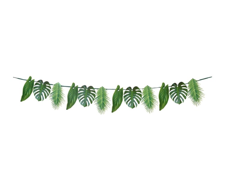 Guirlande motif tropical