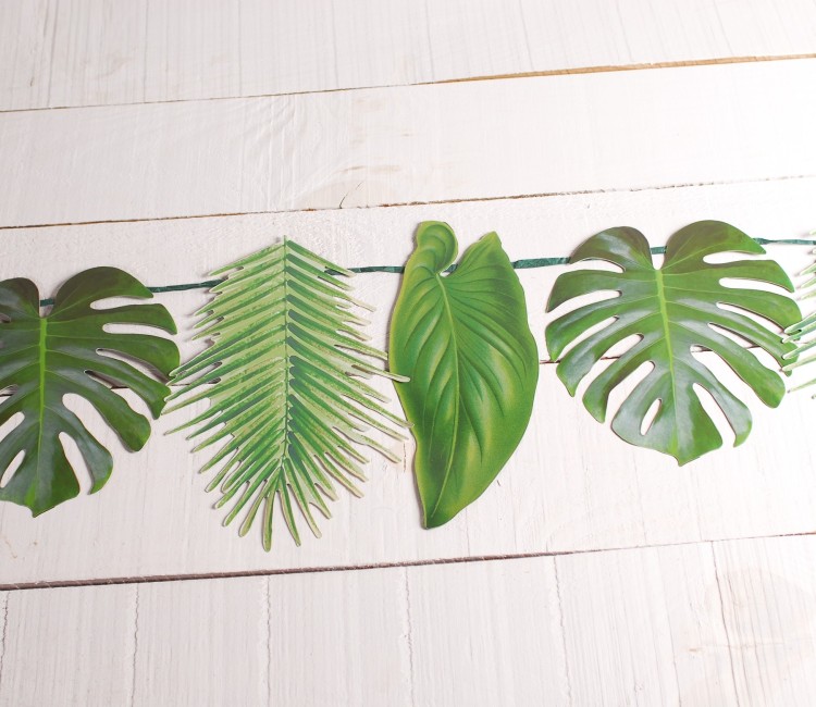Guirlande motif tropical