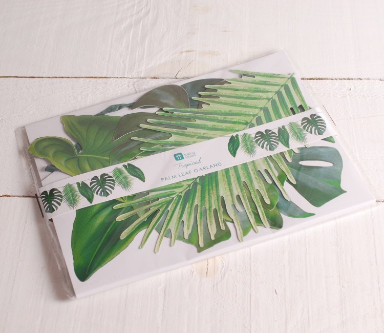 Guirlande motif tropical