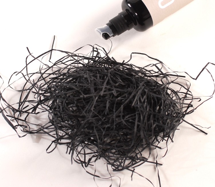 Copeaux de papier pour garniture de boîtes en carton