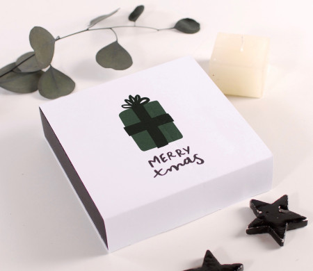 Boîte à chocolats de Noël