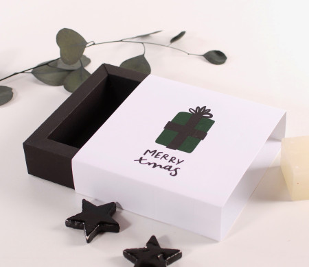 Boîte à chocolats de Noël