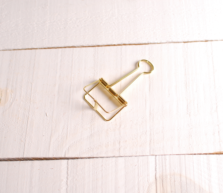 Clip pince métallique