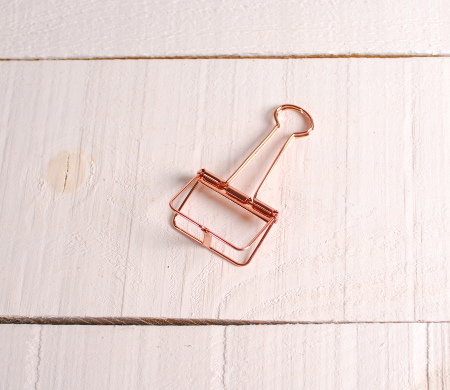 Clip pince métallique