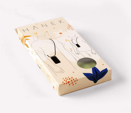 Boîte avec fenêtre plastifiée