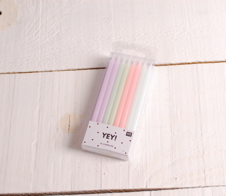 Bougies de couleur