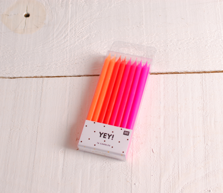 Bougies de couleur