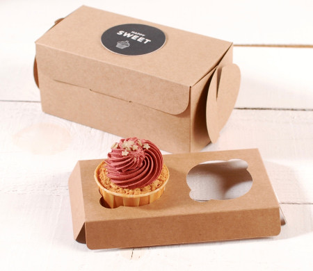 Support pour 2 cupcakes idéal pour pâtisseries