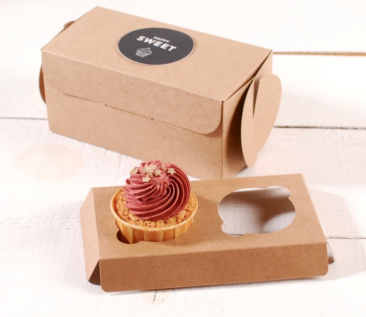 Support pour 2 cupcakes idéal pour pâtisseries