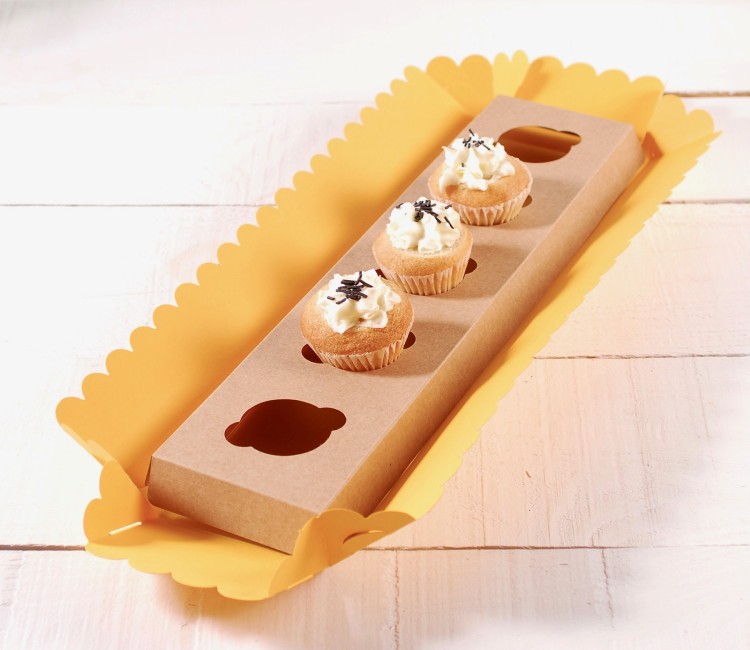 Support pour 5 mini cupcakes idéal pour pâtisseries Support pour 5 mini cupcakes idéal pour pâtisseries