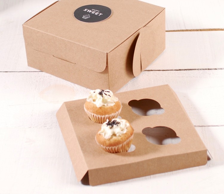 Support pour 4 mini cupcakes, idéal pour pâtisseries Support pour 4 mini cupcakes, idéal pour pâtisseries