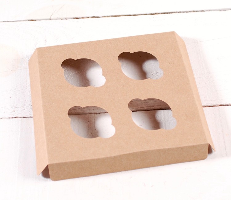 Support pour 4 mini cupcakes, idéal pour pâtisseries Support pour 4 mini cupcakes, idéal pour pâtisseries