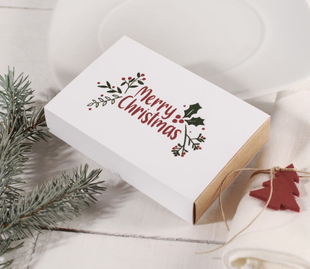 Boîte de cartes cadeaux de Noël