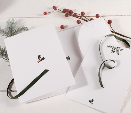 Pochette pour carte de Noël