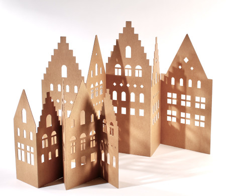 Décorations de maisons de Noël