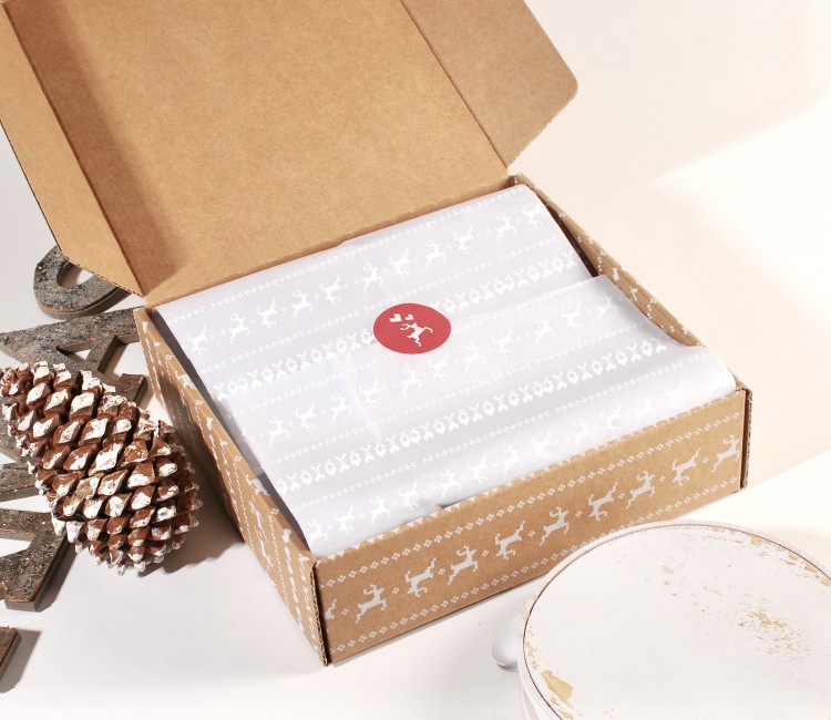 Papier de soie blanc pour les cadeaux Papier de soie blanc pour les cadeaux