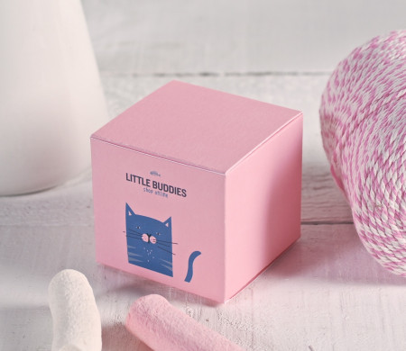Petite boîte carré personnalisée