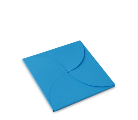 Boîte pour cartes carrées