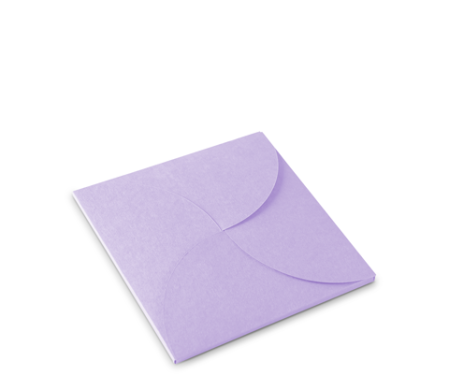 Boîte pour cartes carrées