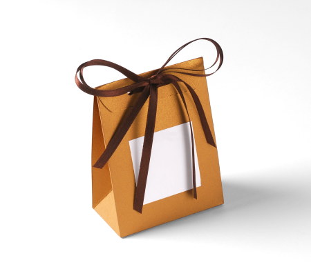 Sac en carton pour bonbons et chocolats