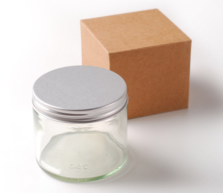 Flacon en Verre pour Crèmes aromatiques ou Bougies 