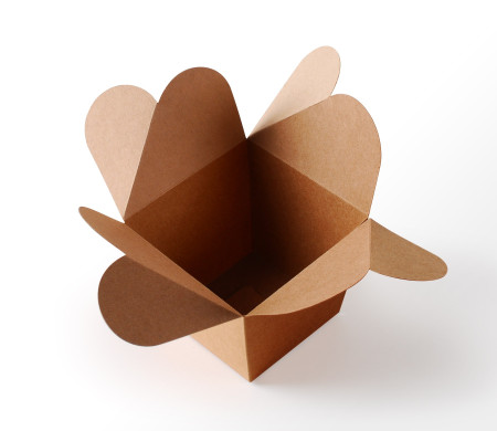 Boîte pour crèmes, originale en forme de fleur 