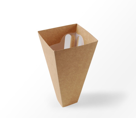 Boîte pour bouquets de fleurs sans  commande minimum nécessaire