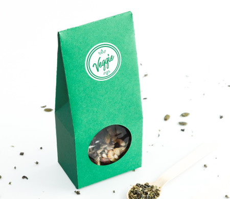 Boîte avec fenêtre pour la nourriture