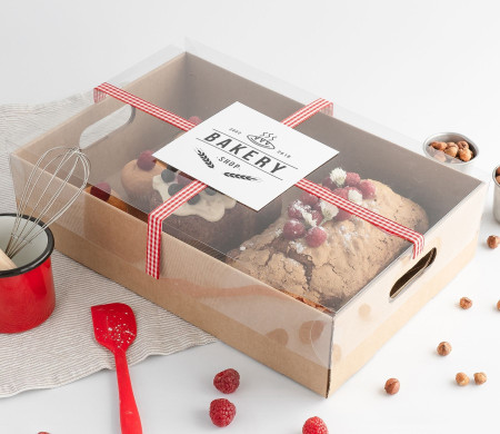 Plateau à Cupcakes en Carton, avec Anse