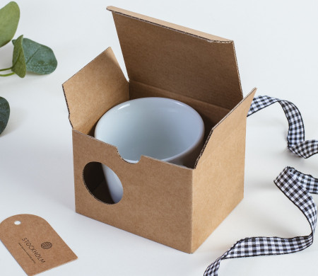 Boîte pour tasse à café