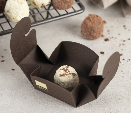 Petite boîte de chocolats individuelle