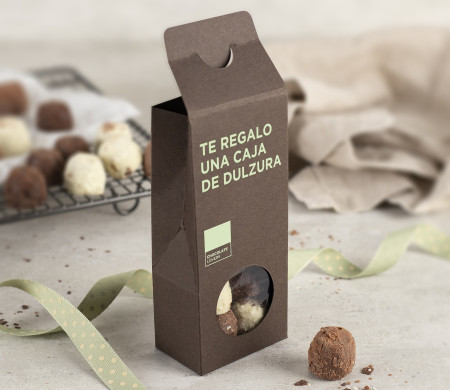 Boîte avec fenêtre pour la nourriture