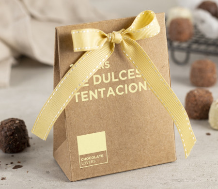 Sac en carton pour bonbons et chocolats