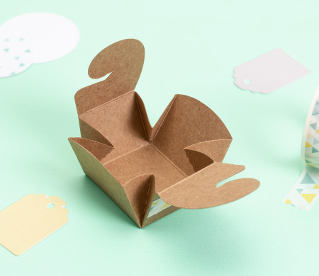 Petite boîte de chocolats individuelle