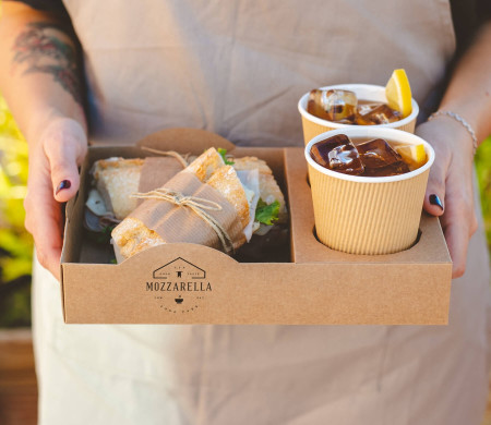 Barquette empilable street food. La meilleure boîte pour aliments