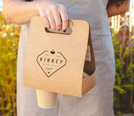 Boîte pour nourriture à emporter. Boîte plus modulable pour food truck