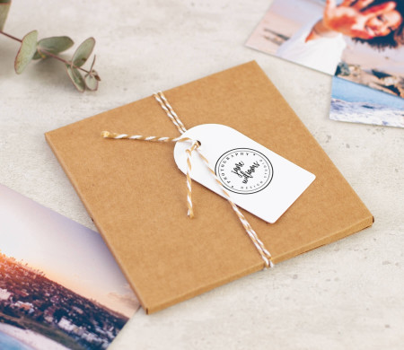 Boîtes pour Photographes. Pour livrer vos photos !