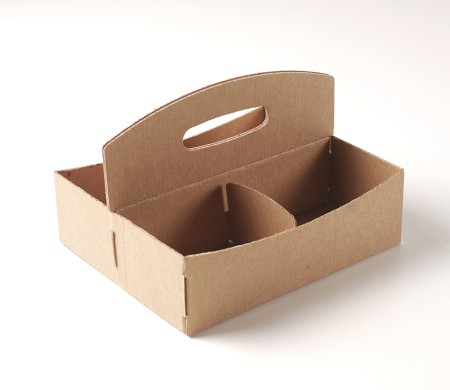 Caisse en carton pour fruits rouges