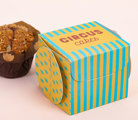 Boîte à Cupcakes Originale en Carton 
