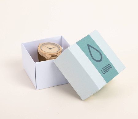 Boîte carrée pour montres 