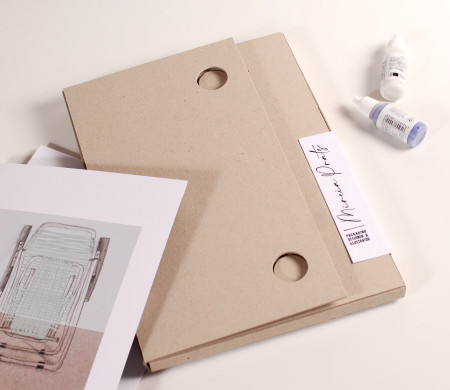 Dossier Porte Documents pour les Feuilles de Type A4
