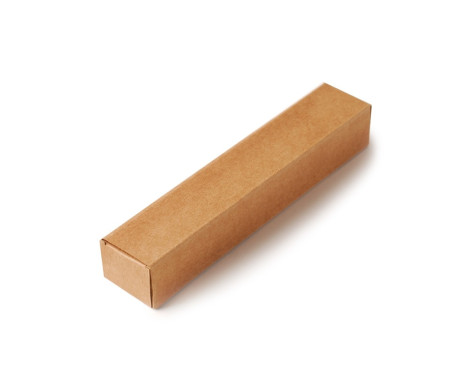 Boîte en carton allongée pour maquillage