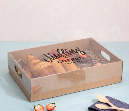 Plateau à Cupcakes en Carton, avec Anse