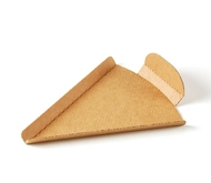 Triangle pour part de pizza en carton